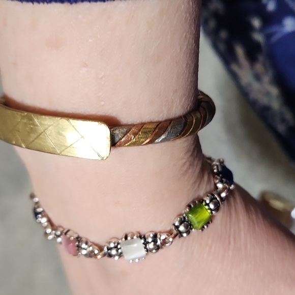 2 vintage handmade bracelets - Picture 8 of 8